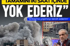 Trump'tan İran'a sert mesaj: Elektrik santrallerini bir saatte imha edebiliriz
