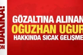 Ahbap Soruşturması: Oğuzhan Uğur'un Emniyetteki İfadesi Başladı