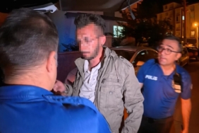 Aksaray'da hareketli saatler! Lastiklerini kesip tam mazot döküp yakacaktı ki...