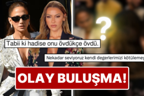 Hadise ve Jennifer Lopez'in Paris Moda Haftası'na Bir Araya Geldiği Anlar Gündem Oldu