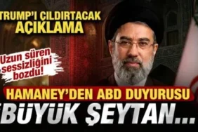 Mücteba Hamaney'den Sert Açıklama: "Trump'ın İmzası Değersiz ve Geçersiz"