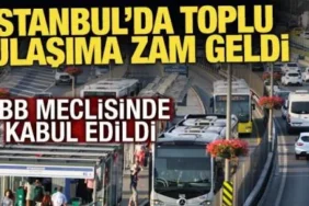 İstanbul'da Toplu Ulaşıma Yüzde 10 Zam: Tam Bilet 46,20 TL'ye Yükseldi