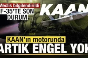 Kulaklıkaya: KAAN Motorunda Engel Kalmadı, F-35 Ayrı Değerlendiriliyor