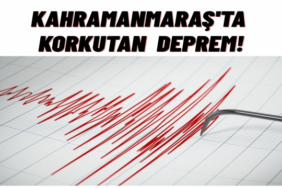 Kahramanmaraş'ta 4,2 Büyüklüğünde Deprem