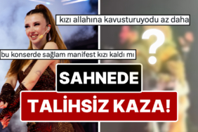 Manifest Konserinde Ortalık Karıştı: Mina Solak'ın Kameramanla Çarpıştığı Anlar Yürekleri Ağza Getirdi