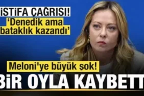 Meloni Hükümeti Seçim Yasası Oylamasını Meclis'te 1 Oy Farkla Kaybetti