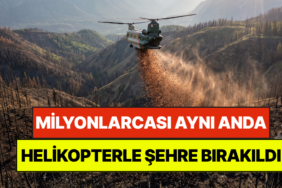 Milyonlarcasını Aynı Anda Helikopterle Şehre Bıraktılar: Ondan Hızlısı Yok