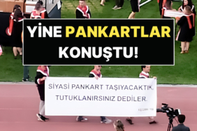 ODTÜ Mezuniyetine Birbirinden Yaratıcı ve Göndermeli Pankartlar Damga Vurdu