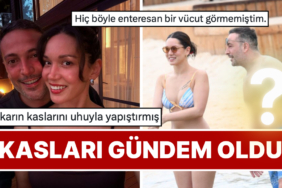 Sevgilisi Hazal Subaşı ile Tatilde Kameralara Yakalanan Oğuzhan Koç'un Kasları Sosyal Medyayı İkiye Böldü