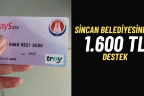 SİNCAN BELEDİYESİNDEN ÇÖLYAKLI VATANDAŞLARA 1