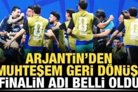Tarihi Geri Dönüş! Arjantin, İngiltere'yi 2-1 Yendi, Finalde İspanya'nın Rakibi Oldu