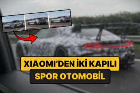 Xiaomi'den Ters Köşe: İki Kapılı Elektrikli Spor Otomobili Sızdırıldı