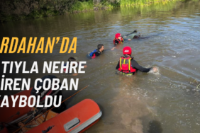 Atıyla nehre giren çoban kayboldu