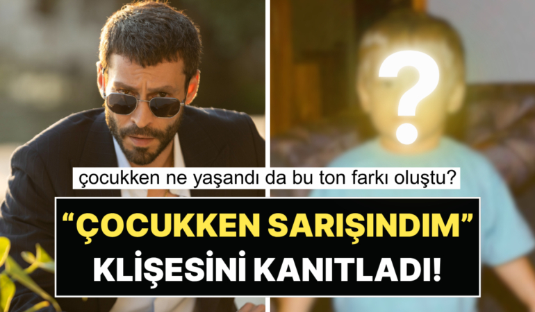 Gören Tanıyamadı: Muhtemel Aşk'ın Kadir'i Ekin Koç, Çocukluk Fotoğrafını Paylaştı!