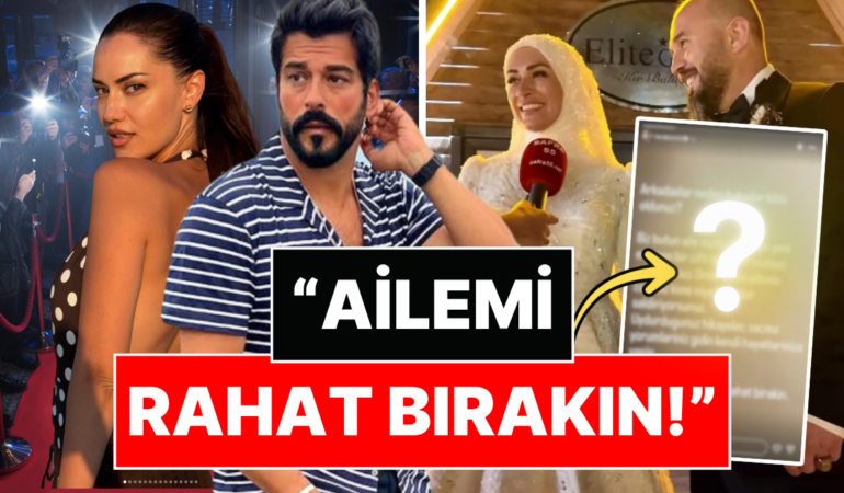 Kız Kardeşinin Düğününe Katılmayan Burak Özçivit'ten Eleştirilere Sert Çıkış!
