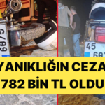 Trafik Polisi Plakadaki Bant Oyununu Yakaladı ve Sürücüye 782 Bin TL Ceza Kesti