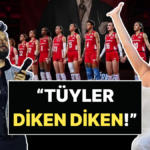 Avrupa Şampiyonu Filenin Sultanları'na Ünlülerden Tebrik Yağdı: "Tüyler Diken Diken!"