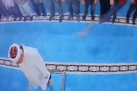 Camide kediyi tekmeleyen şahıs serbest bırakıldı