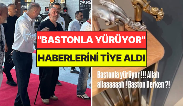 Cem Yılmaz, "Bastonla Yürüyor" Yorumlarını Tiye Aldı: "Allah Allah! Baston Derken?"