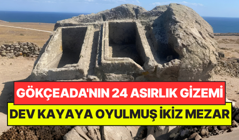 Dev Kayaya Oyulmuş 2 Bin 400 Yıllık İkiz Mezar: Bizanslılar Kapağını Çaldı Ama Yıkamadı