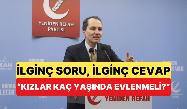 Fatih Erbakan'a Şule Aydın Kız Çocuklarının Evlenme Yaşını Sordu, Erbakan'dan İlginç Bir Yanıt Geldi