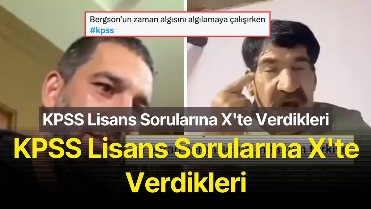 2026 KPSS Lisans adayları sınav stresini sosyal medyaya taşıdı