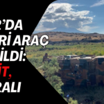 Iğdır’da askeri araç devrildi: 1 şehit, 2 yaralı