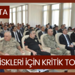 Kars’ta afet riskleri için kritik toplantı
