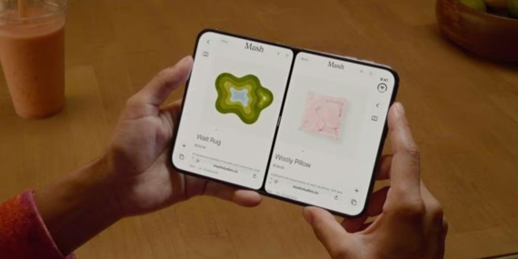 Katlanır iPhone'un bölünmüş ekran özelliğinde sınırlama!