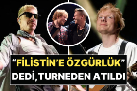 Macklemore, Filistin'e Destek Sözleri Yüzünden Ed Sheeran'ın Turnesinden Kovuldu!