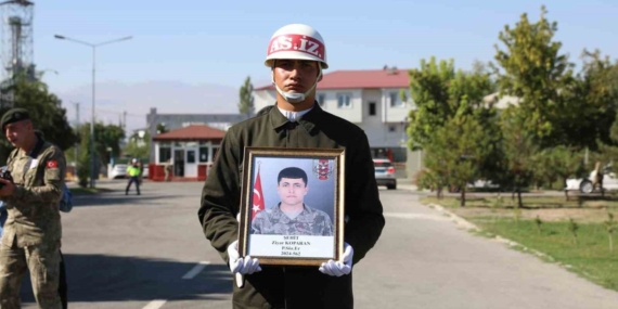 Şehit Ziyar Koparan için Iğdır’da tören düzenlendi